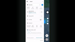 Drone Deploy mission planner- import .kml