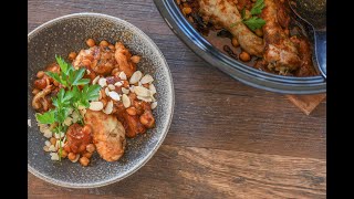 Slow Moroccan Apricot Chicken