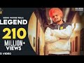 LEGEND - SIDHU MOOSE WALA | The Kidd | Gold Media | Latest Punjabi Songs 2023