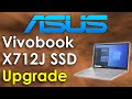 Asus Vivobook X712J Disassembly and SSD Upgrade - Easy to Open, Flexible Upgrades! - Jody Bruchon