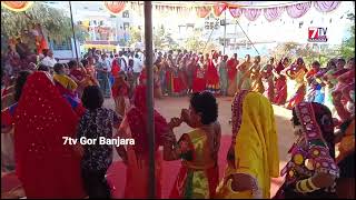 Banjara Bai Log Girls Group Dance Vikarabad Venkatapur Thanda || 7tv Gor Banjara