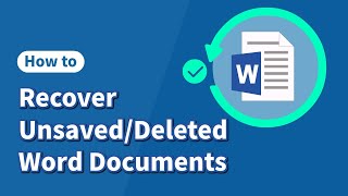 How to Recover Unsaved/Deleted Word Documents [100% Work]