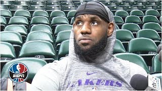 LeBron James not focusing on Anthony Davis trade rumors surrounding Lakers | NBA Sound