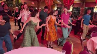 Shim Sham line dance at The Madonna Inn - Moonshine in SLO, CA