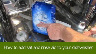 How to add salt and rinse aid to your dishwasher + what they do and why they're important
