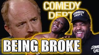 Louis CK- Being Broke- Nolo BURST Out Laughing- BLACK COUPLE REACTS