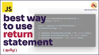 Return Statement | Best way to use return statement for cleaner code.