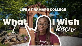 Life at Ramapo College [WHAT I WISH I KNEW!]