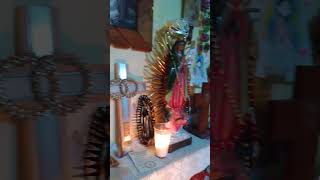 Un canto dedicado a la virgen de Guadalupe,  algo de lo que se vivió  en el día de santa Cecilia.