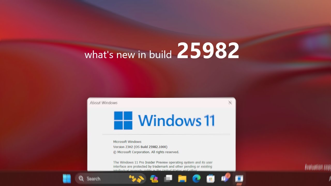 Windows 11 Canary Build 25982 And What S New Copilot At Last