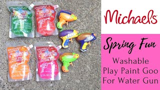 Michael's Grab Bag | Goblies Washable Play Paint | Colorful Goo For Water Gun