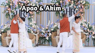 Pa Apao \u0026 Nu Akim Live Perfomance || Khup Weds Roshmi