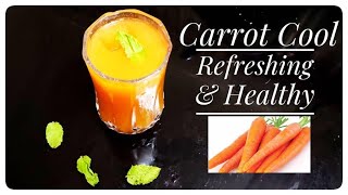 Carrot refreshing drink | carrot lemon mint | Very healthy | Rami's food corner | malayalam