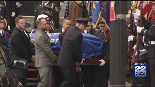 Local firefighters remember fallen Worcester firefighter Christopher Roy