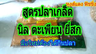 สูตรนิล,ตะเพียน ตกหน้าดิน,มือใหม่ต้องได้กินปลาแน่นอน!!