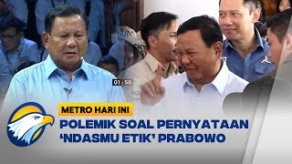 [FULL] Dialog - Polemik Pernyataan Soal 'Ndasmu Etik' Prabowo