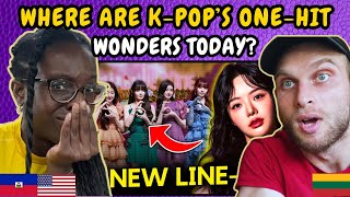 REACTION TO Where Are K-Pop's One Hit Wonders Today? | FIRST TIME WATCHING