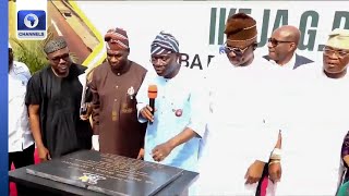 Sanwo Olu Commissions Network Of Roads In Ikeja