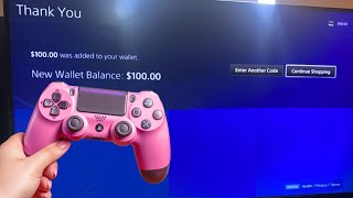 How to Unlock free $100 PSN CODE on PS4 in 2024 *Unpatched*