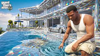 Franklin Touch Anything Turns Into DIAMOND ! (GTA 5 Mods)