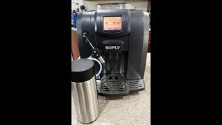 Sofly Fully Automatic 19 Bar Espresso Machine With Milk Frother & Touch Screen: Unboxed & Tested