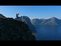 solo wild camping under the midnight sun northern norway tromsø kvaløya