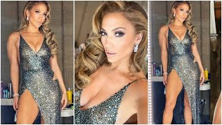 Jennifer Lopez Displays Her Curves Vanity Fair Oscar Party 2020