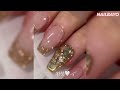 nailbayo french nail glitter nail 스톤네일 셀프네일 도이젤 도이브러쉬