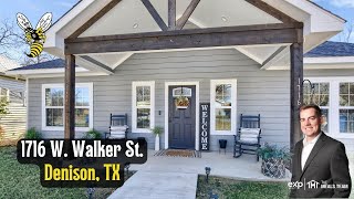 1 video 1716 W Walker, Denison, TX