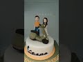 Vespa 3dcake || fondant cake