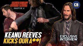 John Wick Teaches Us To Take A Punch! - KO'd By Keanu Reeves