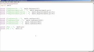 Python - Trigonometric Misc Functions