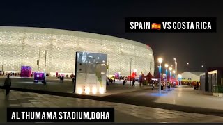 FIFA World Cup Qatar 2022|Spain vs Costa Rica|7-0|From Al Thumama Stadium 🏟