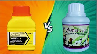 virkon s VS neemacare herbal solution