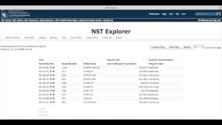 NST Web App Training Video - Using the Mapping Function