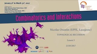 Topological Recursion - 5/8