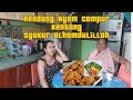 MAKAN TENGAHARI BERSAMA SUAMI LAUK RENDANG AYAM