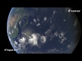 Evolution of Typhoon Lekima and Typhoon Krosa from 6 to 9 August 2019