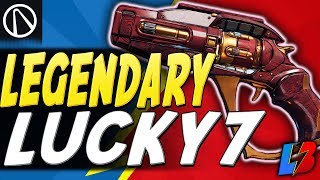 Borderlands 3 LUCKY 7 Legendary Weapon Guide and Drop Location Unique Pistol - How to get LUCKY 7