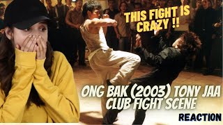 Ong Bak (2003) Tony Jaa Club Fight Scene | REACTION