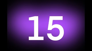 15 Second Countdown Timer - Silent