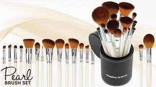 Coastal Scents Pearl Brush Set