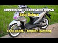 Turunin Shockbreaker Depan Beat Deluxe | Auto Padet + Ganteng | Tutorial Video