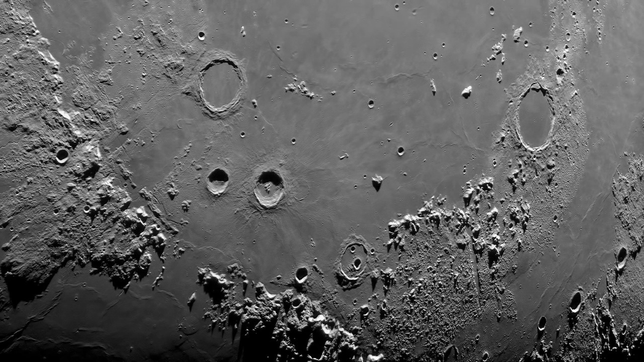 時空の栞 The Moon Plato Apennines On The Moon Youtube