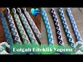 Greek Wave bileklik yapımı / Key - Friendship Bracelet Tutorial