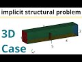 How to set up a 3D FSI case in LS-DYNA