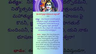 శ్రీకాళహస్తీశ్వర శతకమును అర్థాలతో. ##telugusatakamu#devotional