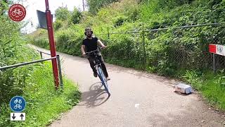 Ride on the Demkaspoorbrug in Utrecht (NL)