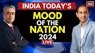 Mood Of The Nation LIVE With Rajdeep Sardesai & Rahul Kanwal | Lok Sabha Elections 2024 LIVE News