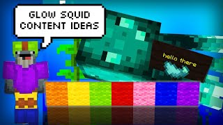 5 Ways to Make the Glow Squid Mob in Minecraft 1.17 one of the BEST mobs in the cave & cliff update
